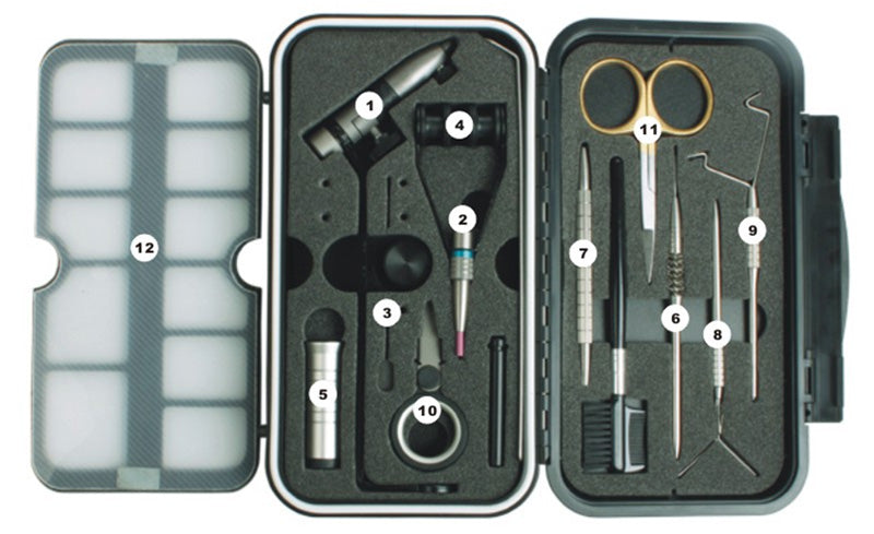 The Ultimate Compact Fly Tying System