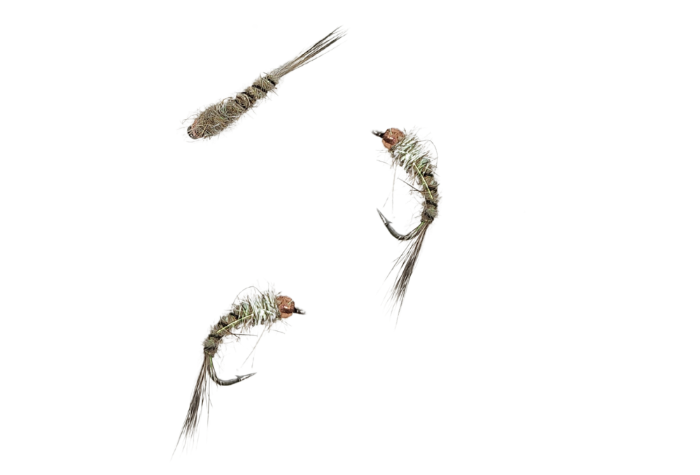 G.H. Guldribbat Tungstens Nymph #14