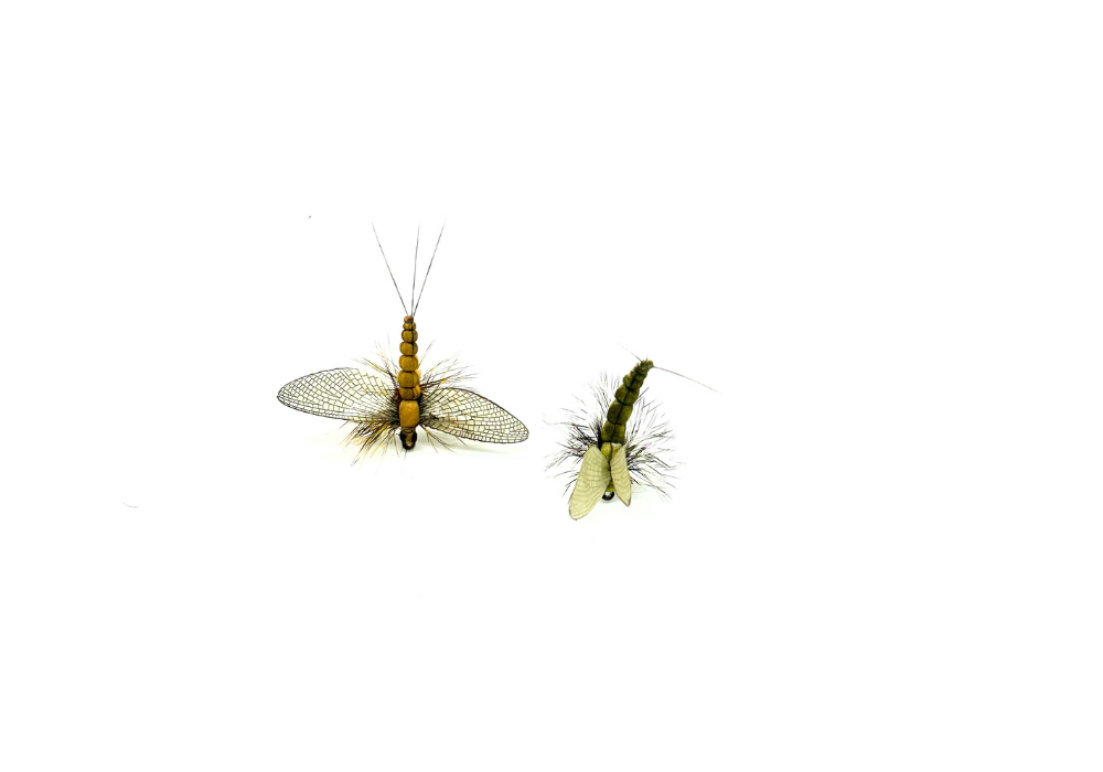 Tying Kit 24 pcs Mayfly Dun/ Spent #12