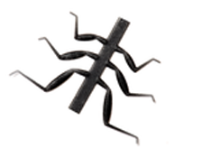 J:son Realistic Nymph Legs RNL S1 Black