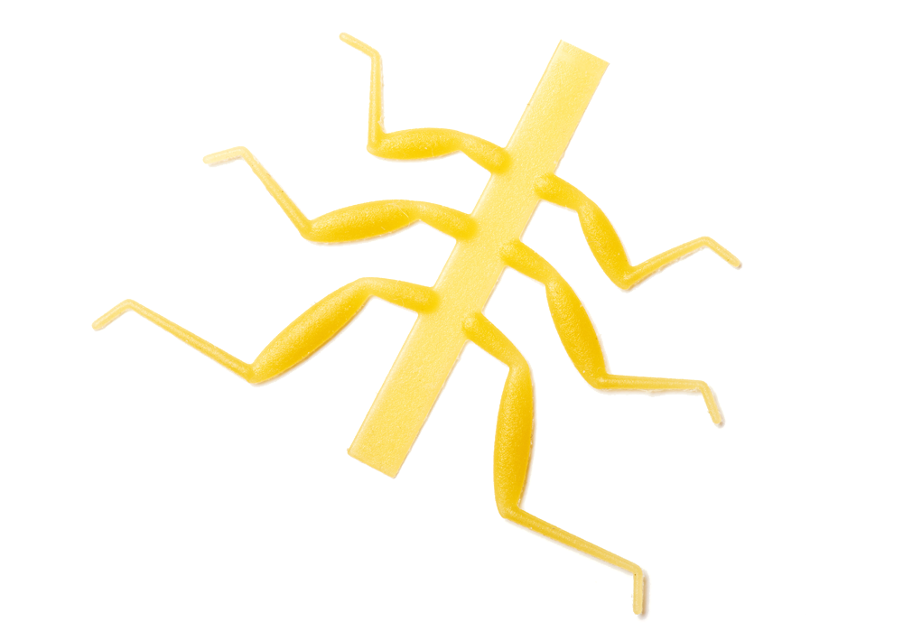 J:son Realistic Nymph Legs RNL S1 Yellow