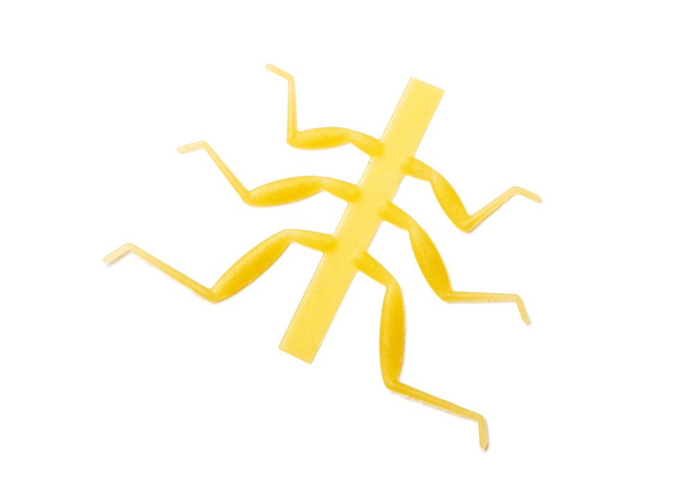 J:son Realistic Nymph Legs RNL S2 Yellow