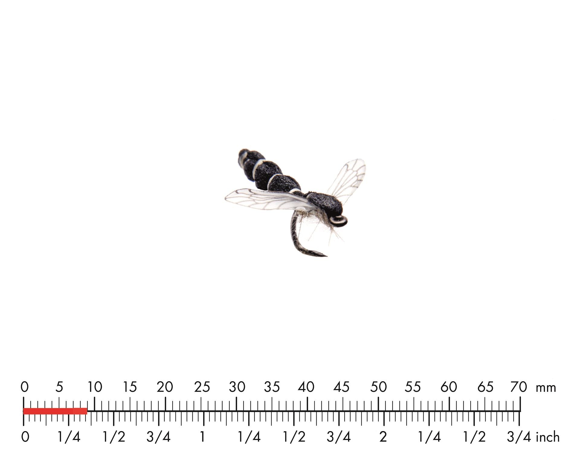 Fjädermygga Vuxen 4 Black