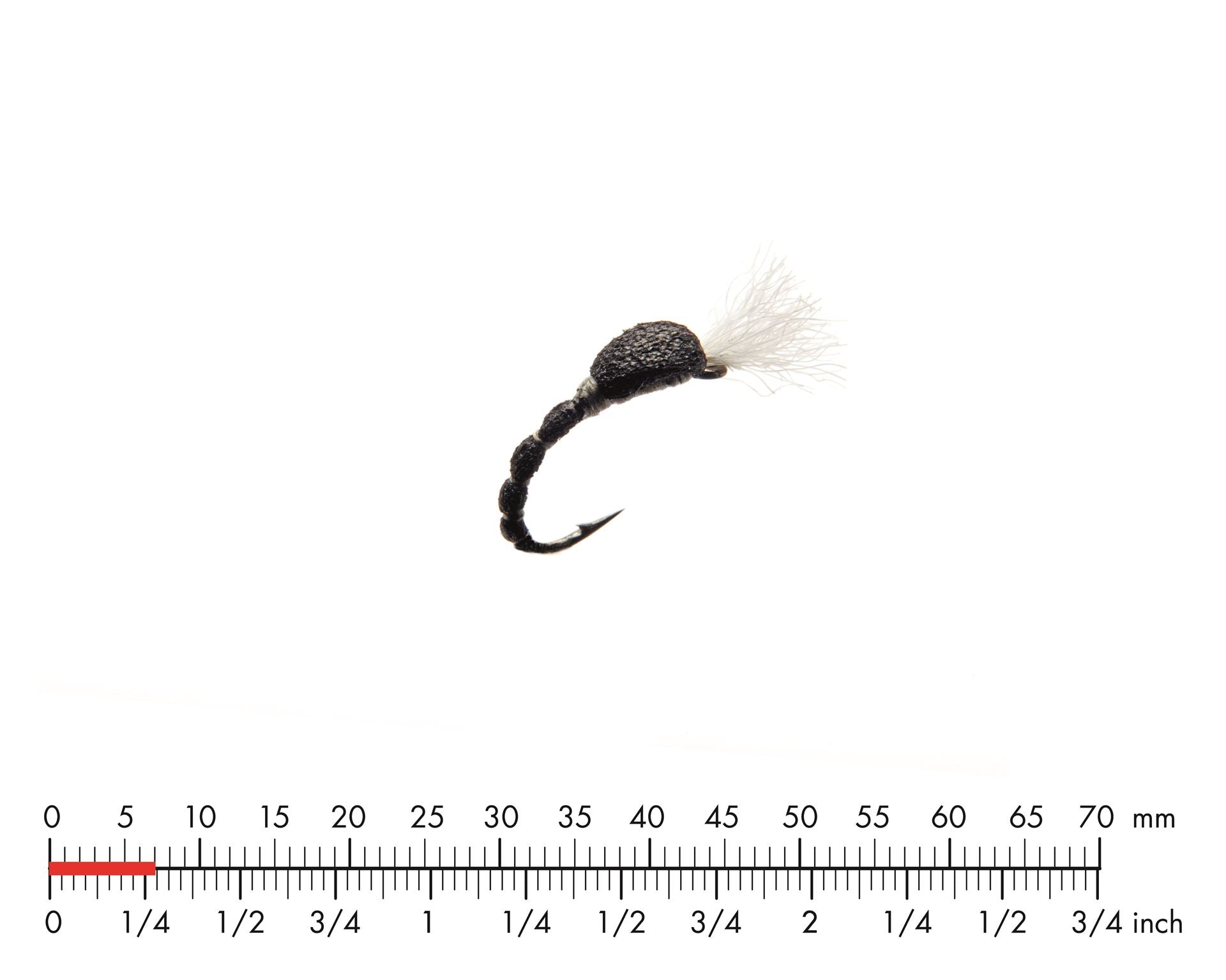 Fjädermygga Puppa 5 Black