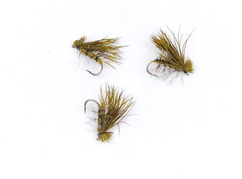 Elkhair Caddis Olive Green #12