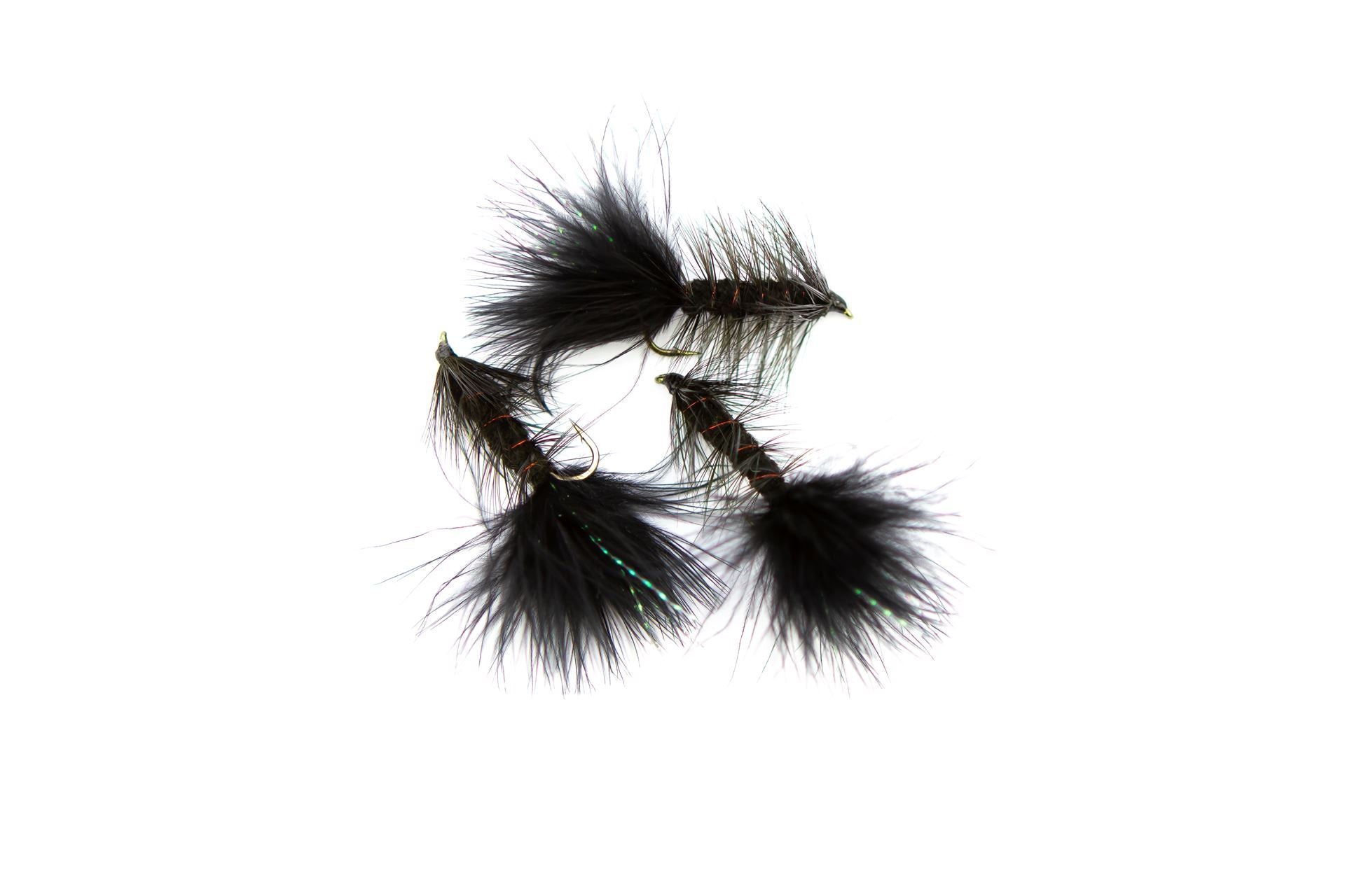 Wolly Bugger Black #6