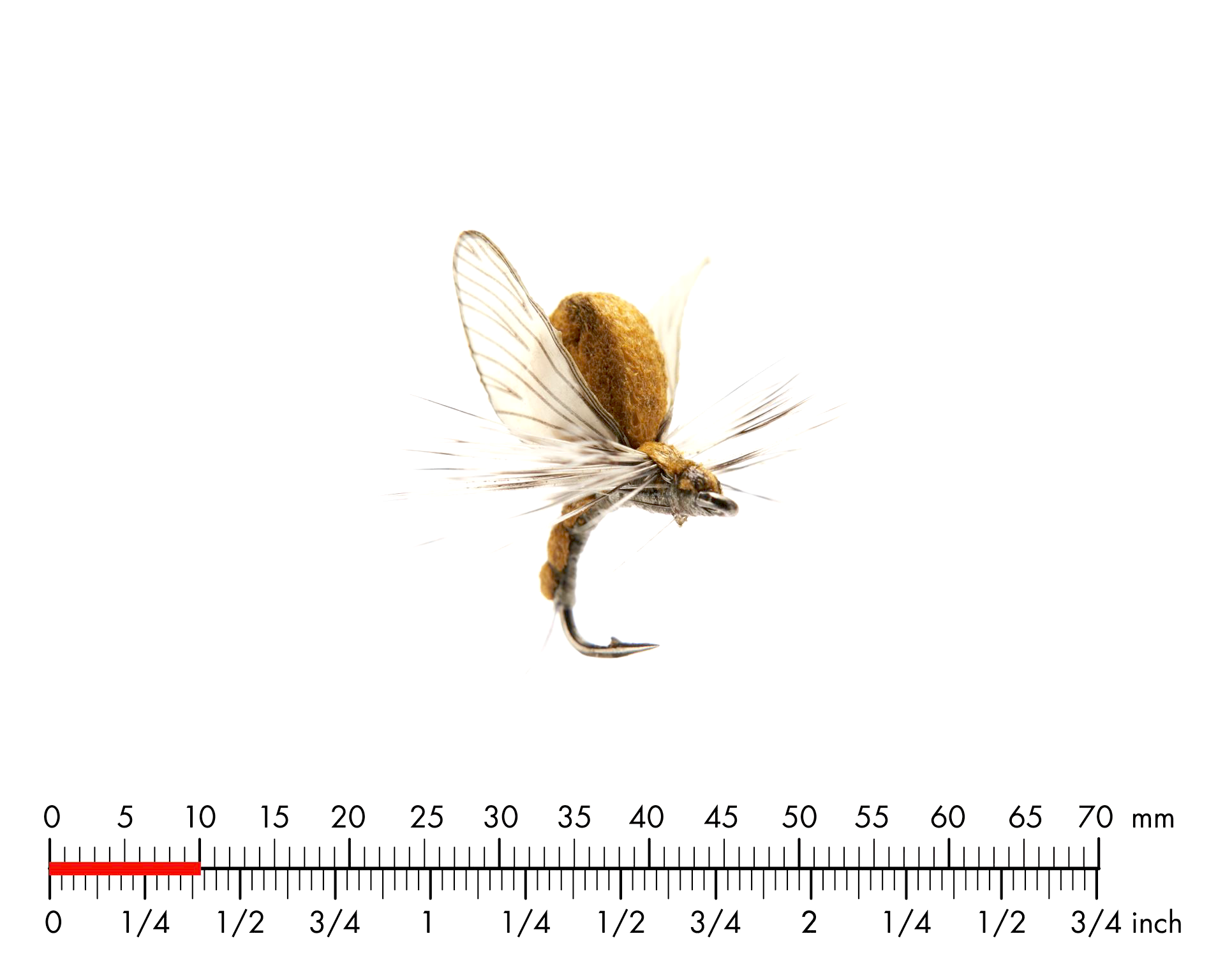 J:SON Realistic Mayfly Nymph Fly Fishing Bait – Size 14, Assorted Colors