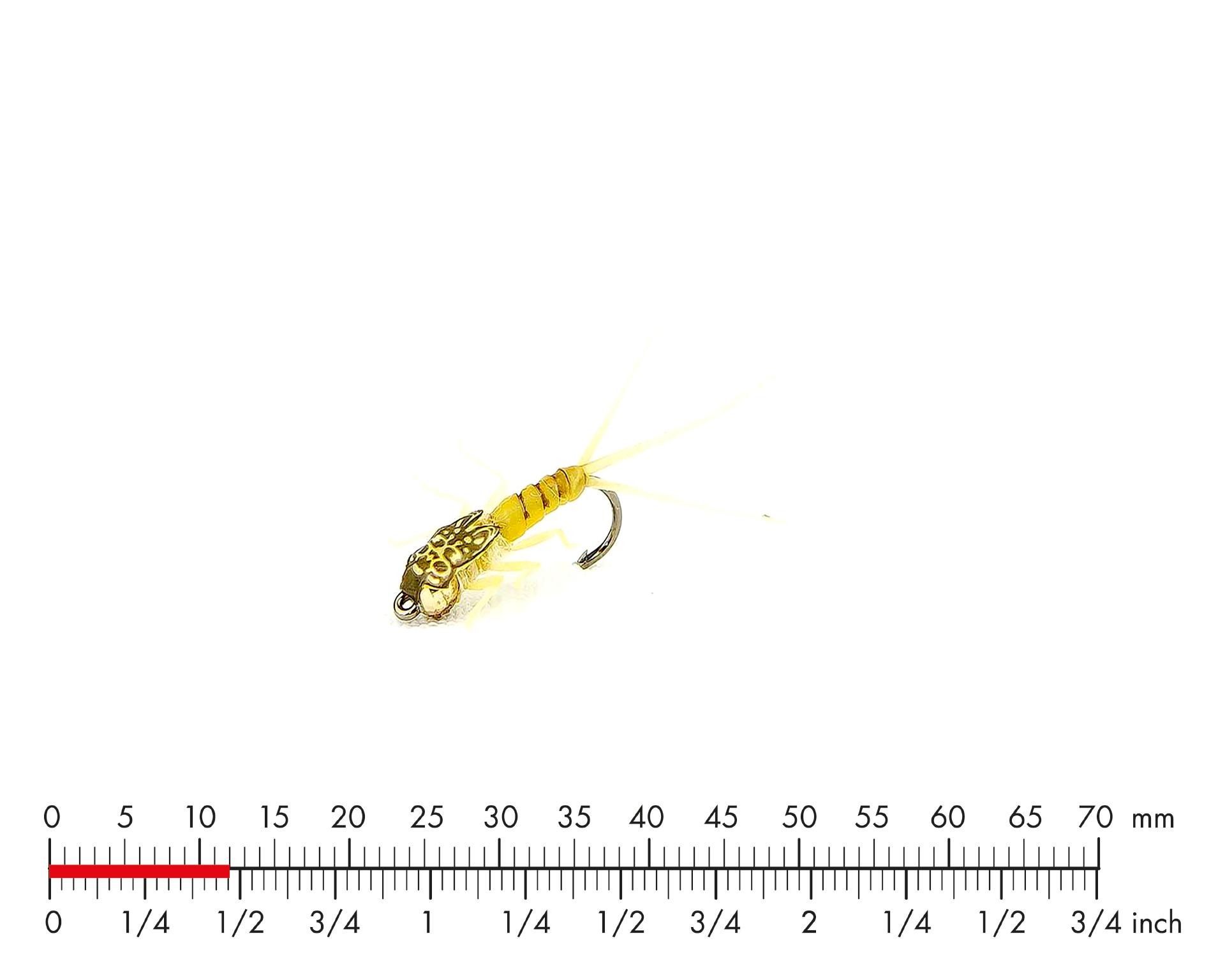 Tungsten Mayfly Nymph 5 Sulphur