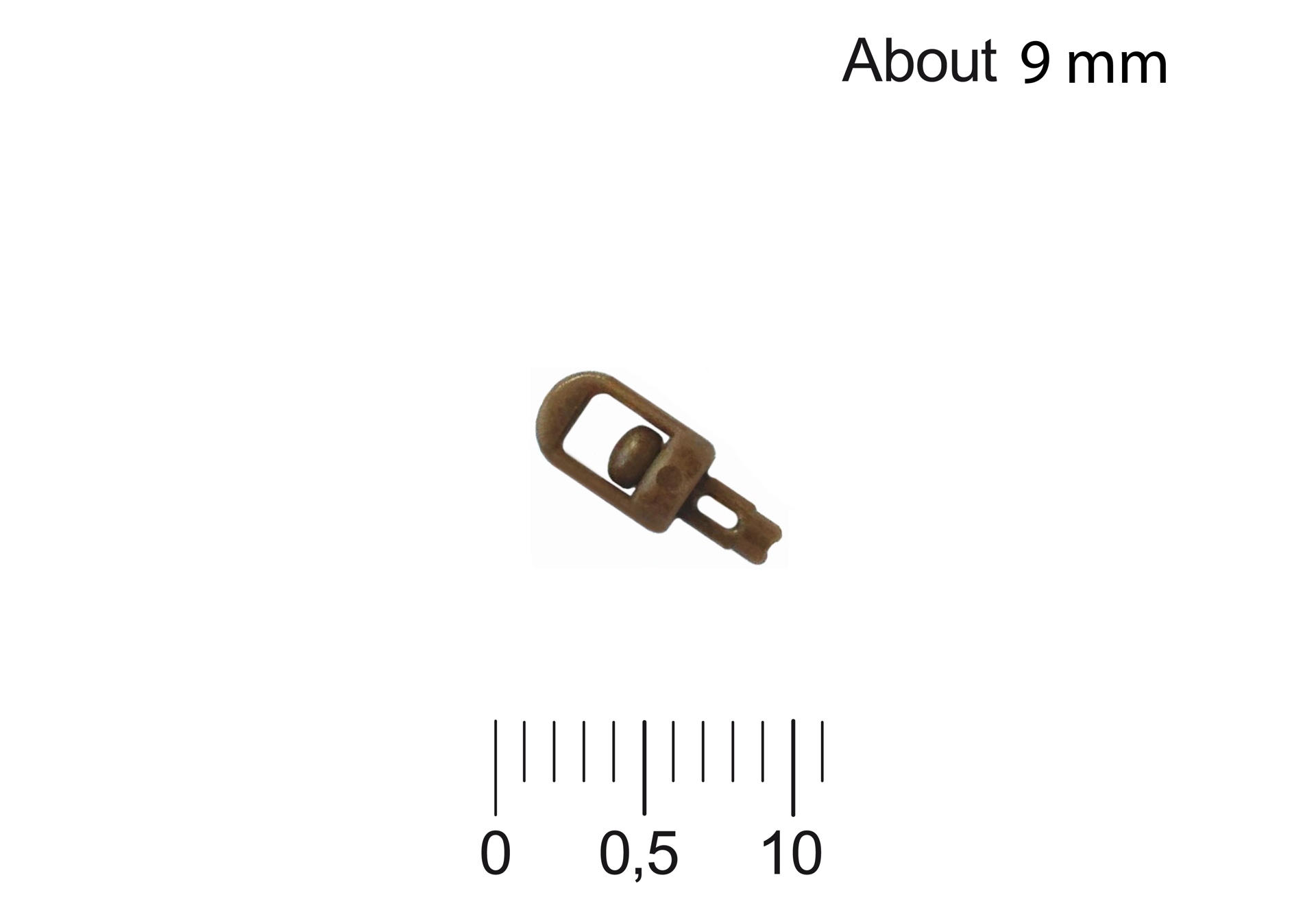 J:son Ultimate Fly Swivel. About 9 mm