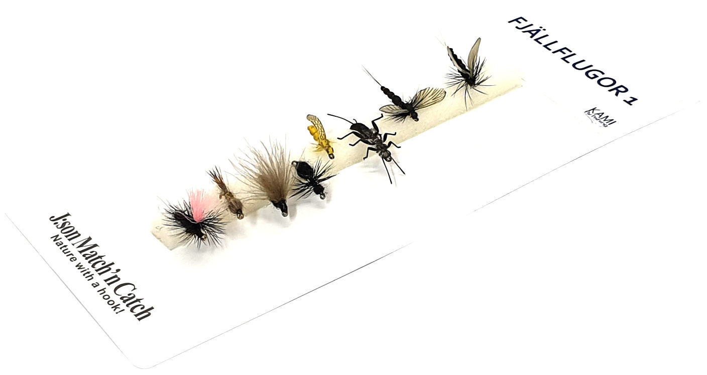 Fjällflugor paket No.1