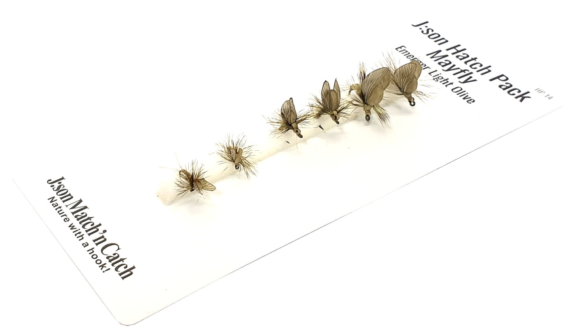 Hatch Pack Mayfly Emerger Light Olive (7-15mm)