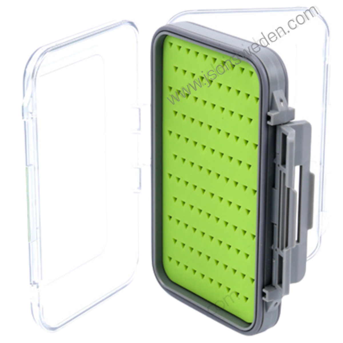 Fly Box. 15.5 x 10 x 4.7 cm. Silicone Grip