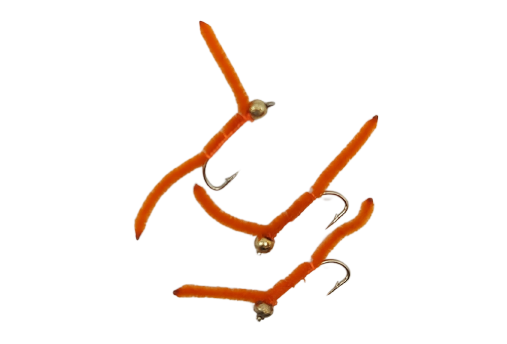 Squirmy Worm Orange