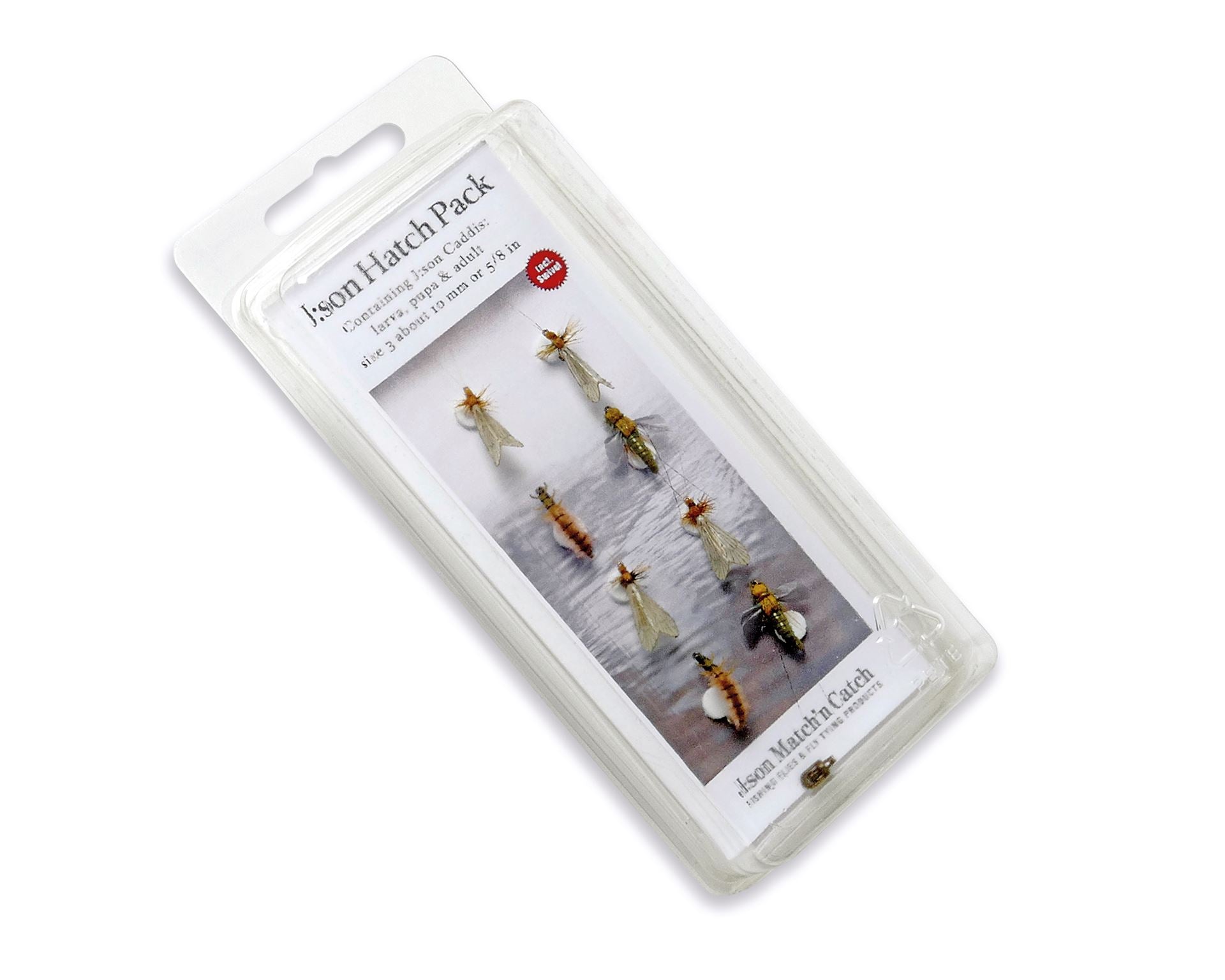 J:son Hatch Pack Caddis 3 Cinnamon Brown